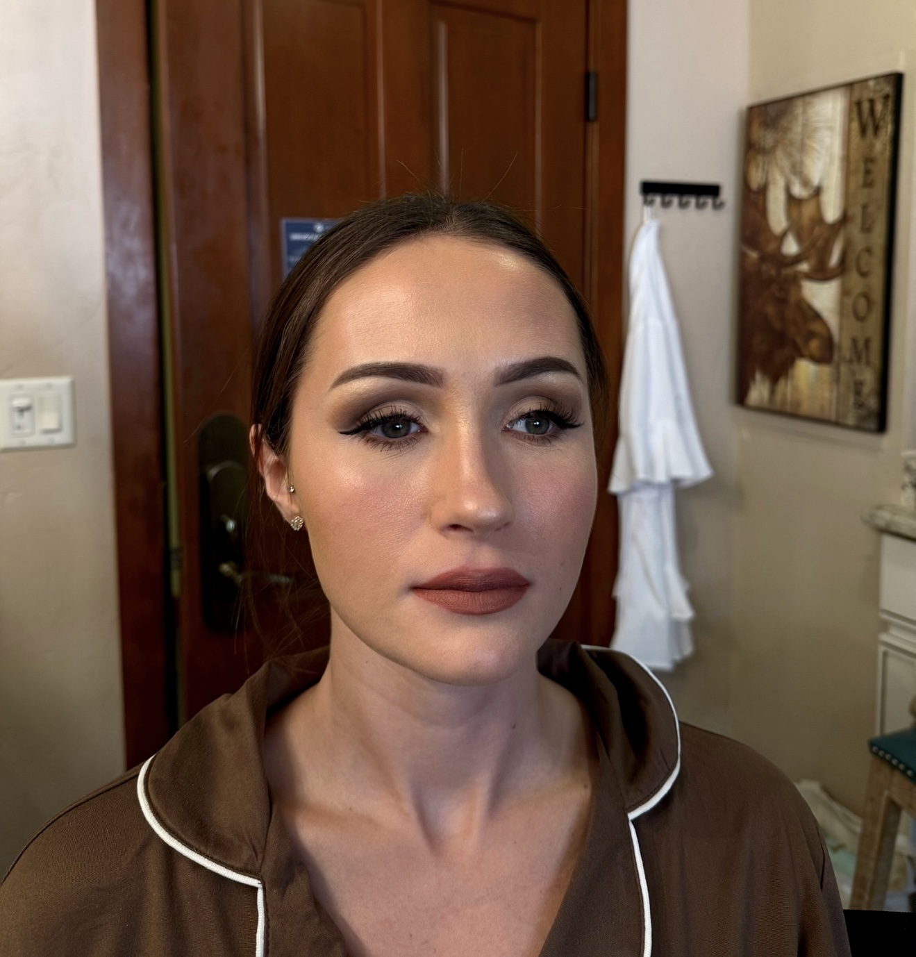 Defined evening glam