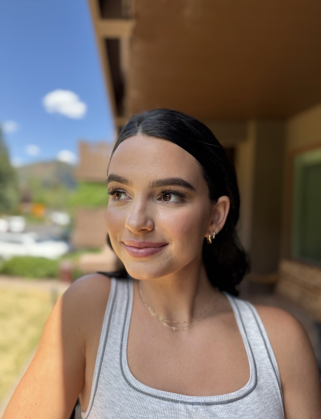 Sunlit natural glam