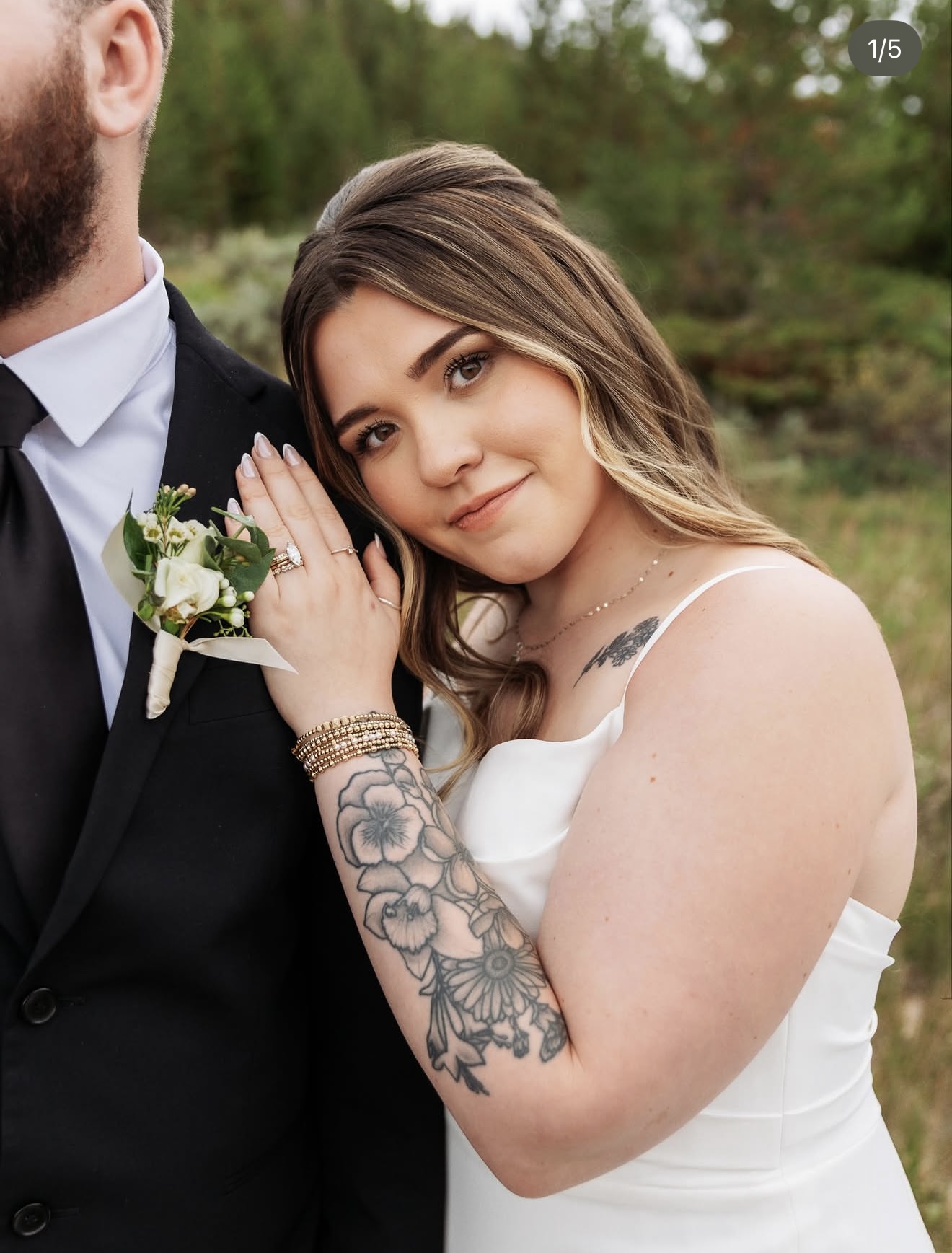 Mountain vows — bride