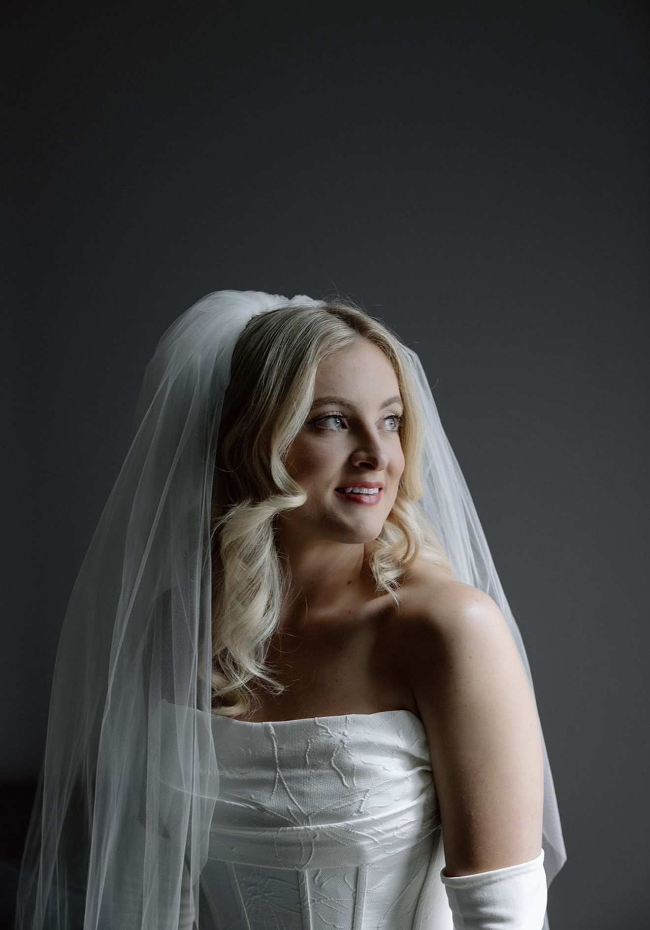 Timeless bridal portrait